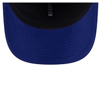 Casquette extensible à bouton-pression New Era Royal Texas Rangers Circle Patch 9SEVENTY pour homme