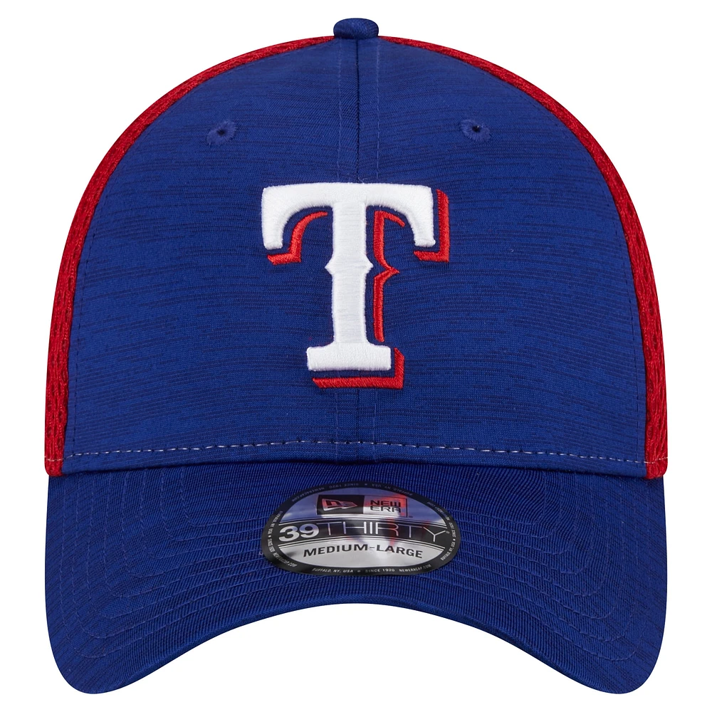 Men's New Era Royal Texas Rangers Neo 39THIRTY Flex Hat
