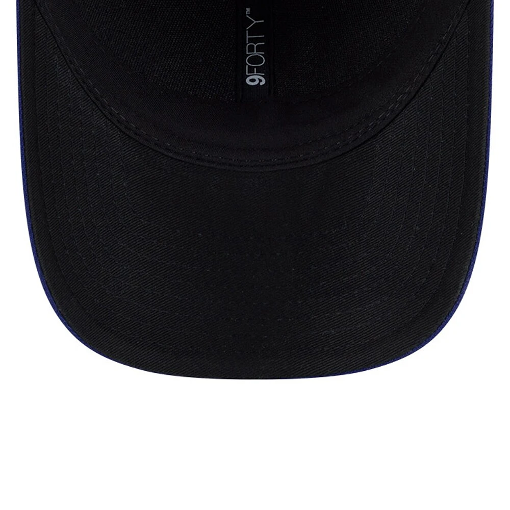 Casquette ajustable New Era Royal Texas Rangers Player Replica 9FORTY pour homme