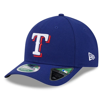 Casquette ajustable New Era Royal Texas Rangers Player Replica 9FORTY pour homme