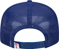 Casquette New Era Royal Texas Rangers Team Color Trucker 9FIFTY Snapback pour homme