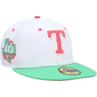 Lids Texas Rangers New Era 59FIFTY Fitted Hat - Turquoise