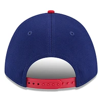 Men's New Era  White/Red Texas Rangers 2025 Batting Practice 9FORTY M-Crown Adjustable Hat