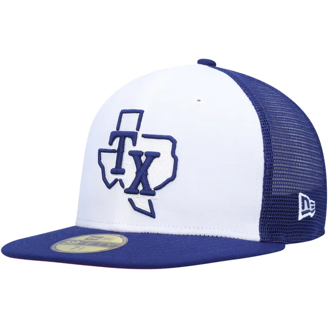 Men's New Era White Texas Rangers 2022 Batting Practice Low