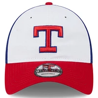 Men's New Era White Texas Rangers 2025 Batting Practice 9TWENTY Adjustable Hat