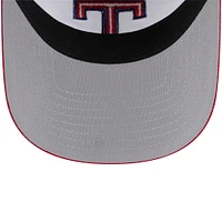 Casquette ajustable 9TWENTY pour hommes des Texas Rangers 2024 New Era, blanche