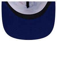 Casquette snapback blanche à imprimé Texas Rangers pour homme de New Era