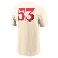 Men's Nike Adolis García Natural Texas Rangers City Connect Fuse Name & Number T-Shirt