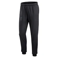 Pantalon de performance voyage Nike Texas Rangers Authentic Collection pour homme, noir