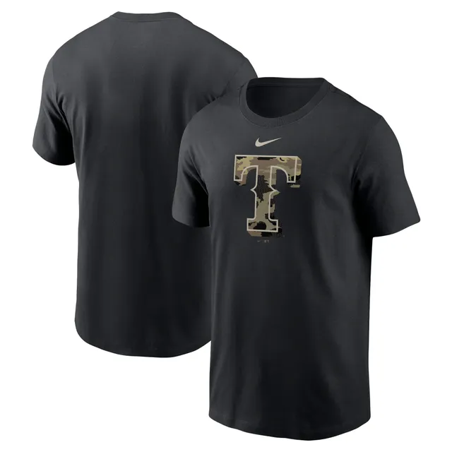 Lids Texas Rangers New Era 4th of July Jersey T-Shirt - Navy