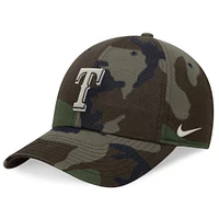 Casquette réglable Nike Camo Texas Rangers Club pour homme