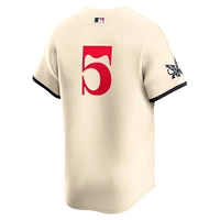Maillot Nike Corey Seager crème pour homme des Texas Rangers City Connect Limited