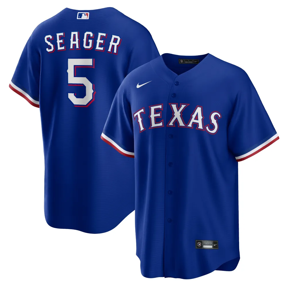 corey seager texas rangers jersey