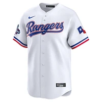 Men's Nike Corey Seager White Texas Rangers Home 2023 World Series Champions Limited Jersey