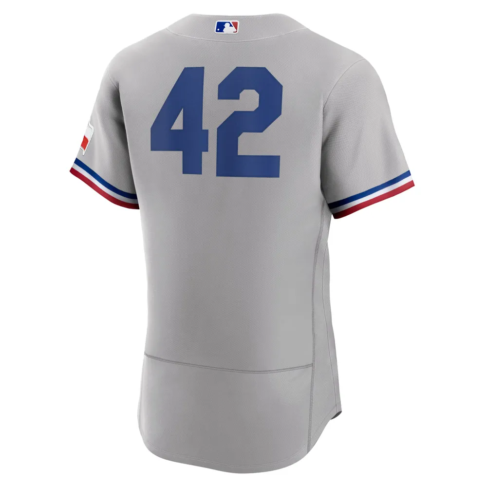 Texas Rangers Nike Home Authentic Team Logo Jersey - White