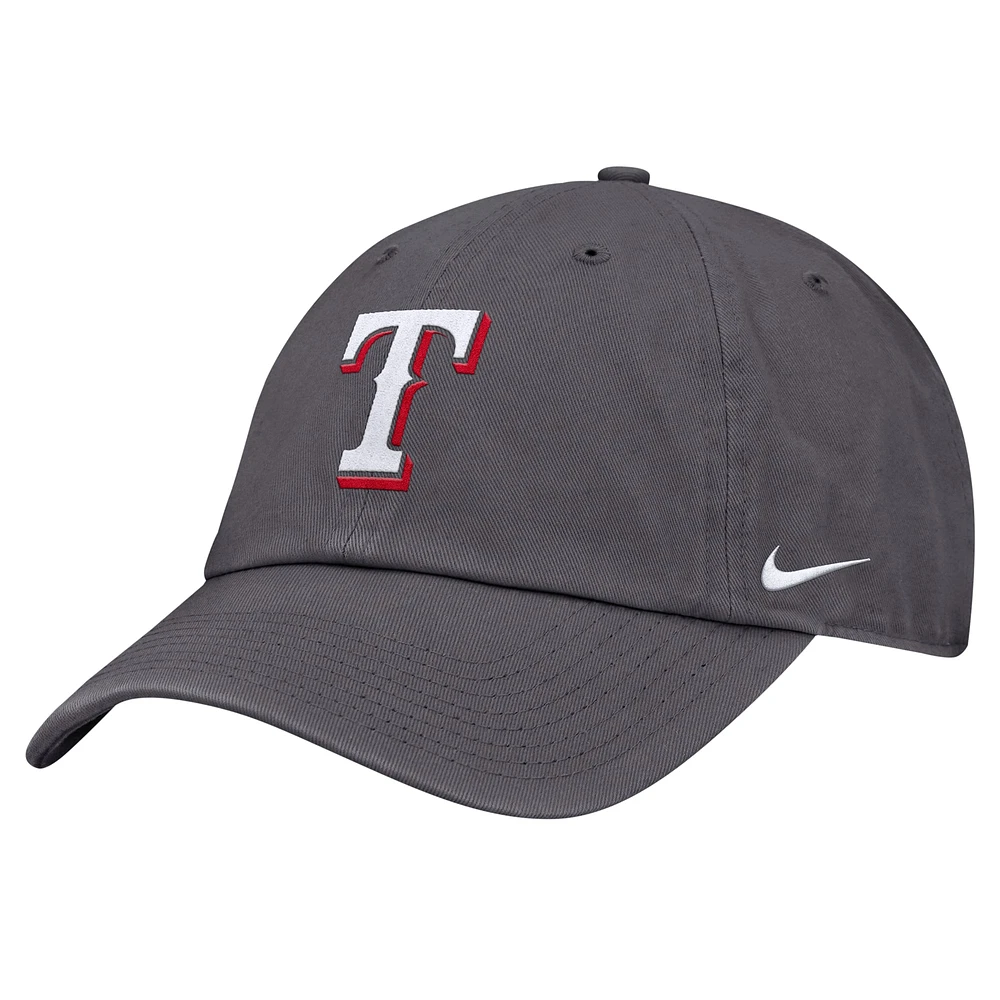 Casquette ajustable Nike Texas Rangers Club pour homme, gris