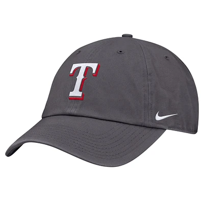 Men's Nike Gray Texas Rangers Club Adjustable Hat