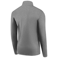 Veste à enfiler demi-zip Nike grise Texas Rangers Team Logo Element Performance pour homme