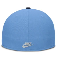Men's Nike  Light Blue/Navy Texas Rangers True Primetime Two-Tone Performance Fitted Hat