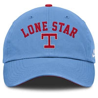 Casquette ajustable Nike bleu clair Texas Rangers Cooperstown Collection Club pour homme