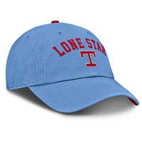 Casquette ajustable Nike bleu clair Texas Rangers Cooperstown Collection Club pour homme