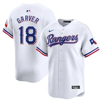 Maillot de joueur Nike Mitch Garver Texas Rangers Home Limited pour homme, blanc