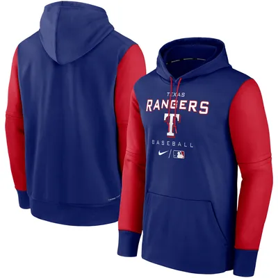 Lids Texas Rangers Nike Authentic Collection Pregame Performance Pullover  Hoodie - Royal