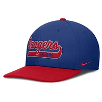 Men's Nike Royal/ Texas Rangers Pro Performance Snapback Hat