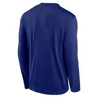 Men's Nike Royal Texas Rangers Authentic Collection Practice Performance Long Sleeve T-Shirt