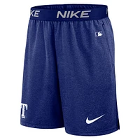 Men's Nike Royal Texas Rangers Authentic Collection Practice Performance Shorts