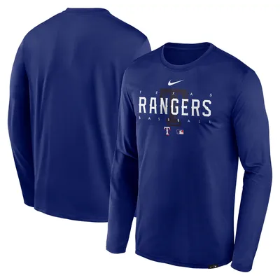 Nike / Youth Boys' Los Angeles Dodgers Royal Authentic Collection Dri-FIT  Legend Long Sleeve T-Shirt