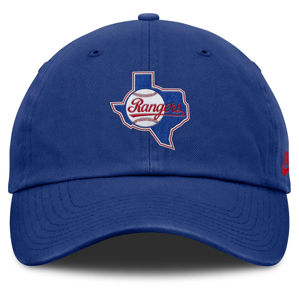 Men's Nike Royal Texas Rangers Club Adjustable Hat