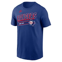 Men's Nike  Royal Texas Rangers Cooperstown Collection Retro T-Shirt