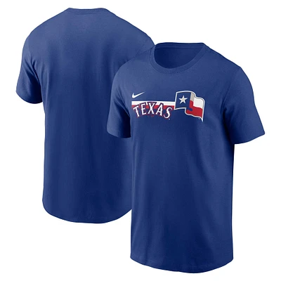 Men's Nike Royal Texas Rangers Local Team Skyline T-Shirt