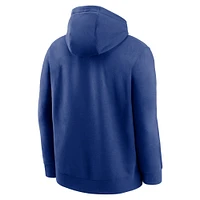 Men's Nike Royal Texas Rangers Swoosh NeighborHOOD Pullover Hoodie