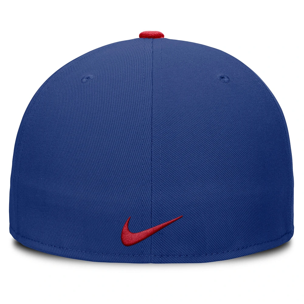Men's Nike Royal Texas Rangers True Performance Fitted Hat
