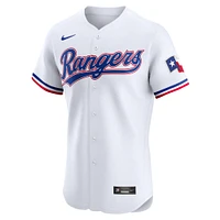 Men's Nike White Texas Rangers Home Elite Jersey