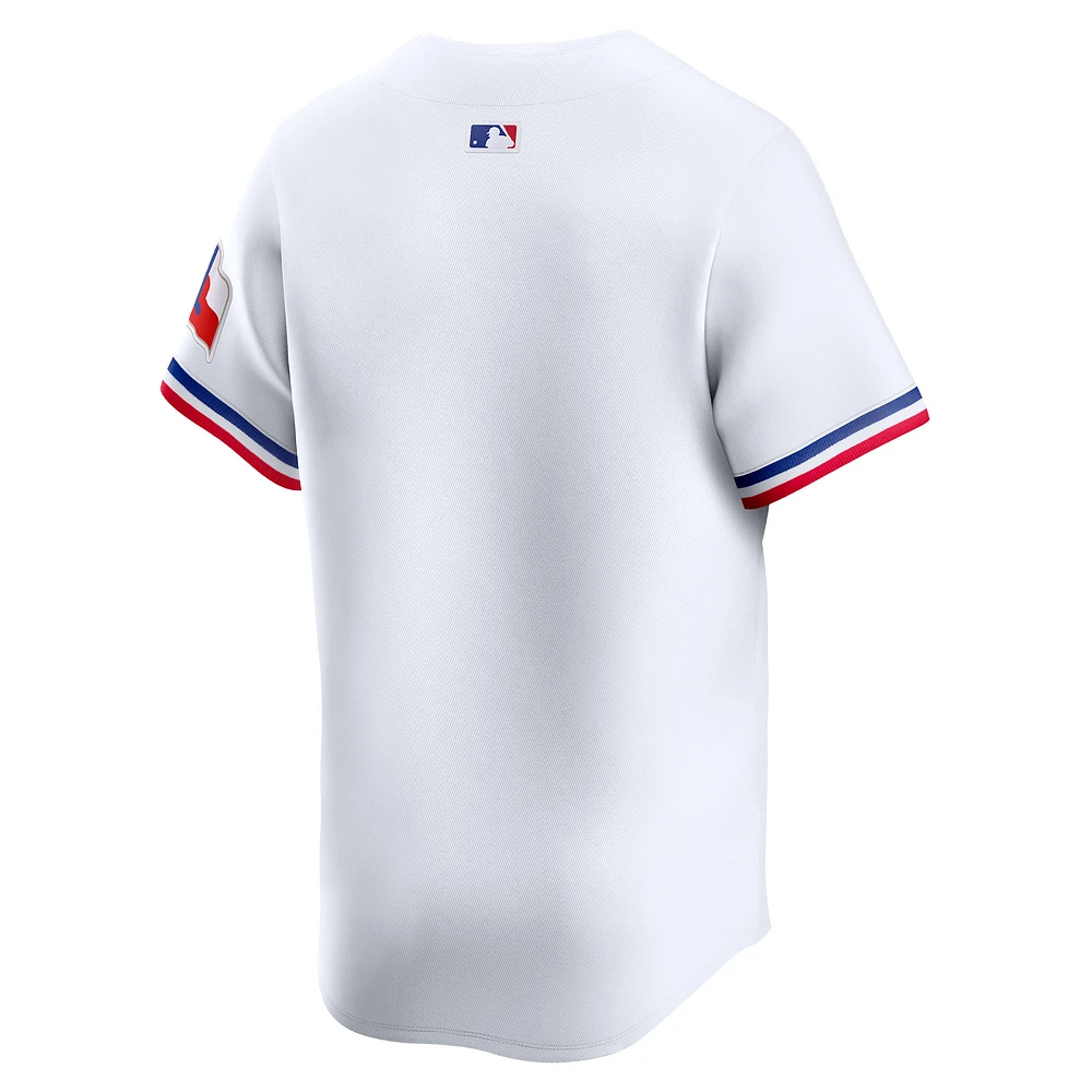 Maillot Nike Texas Rangers Home Limited pour homme, blanc, limité