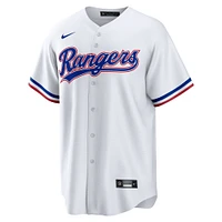 Maillot Nike Texas Rangers Home Replica Team pour homme, blanc