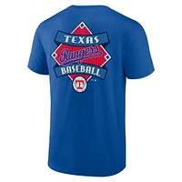 T-shirt pour hommes Profile Royal Texas Rangers Big & Tall Field Play