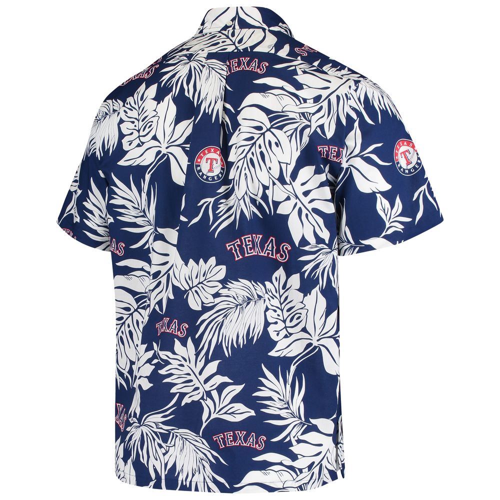 Men's Reyn Spooner Navy Texas Rangers Aloha Button-Down Shirt