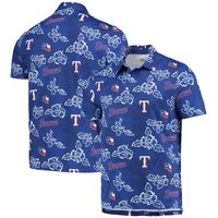 Men's Reyn Spooner Royal Texas Rangers Performance Polo