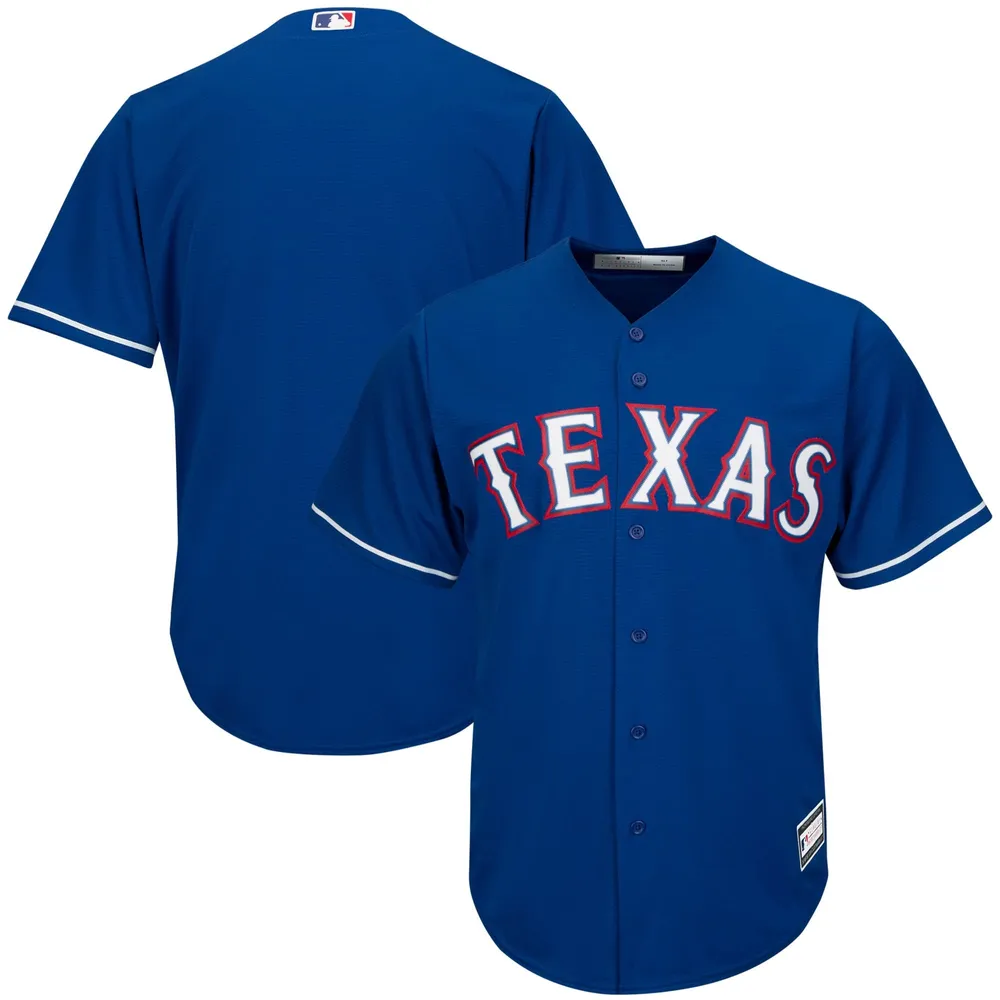 Lids Texas Rangers Big & Tall Replica Team Jersey - Royal