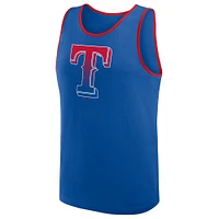 Men's Royal Texas Rangers Unmatched Success Tank Top