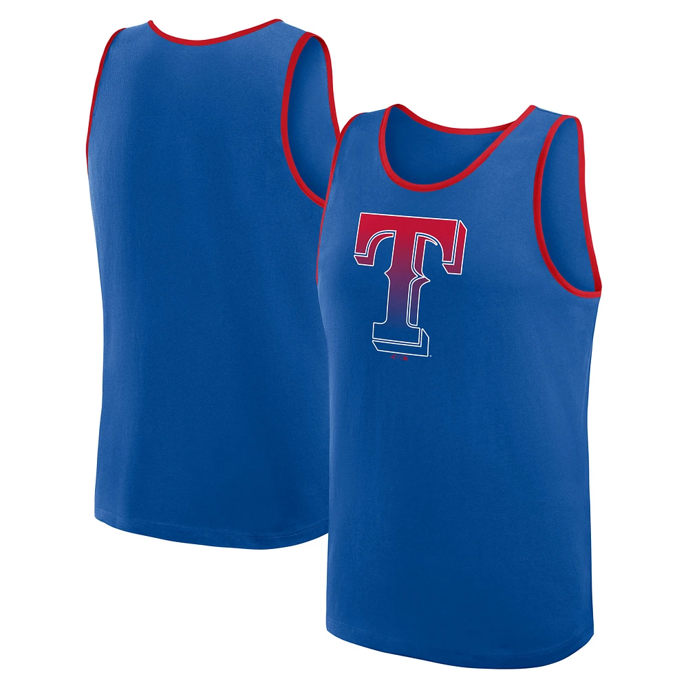Men's Royal Texas Rangers Unmatched Success Tank Top