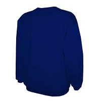 Sweat-shirt ras du cou léger Stitches Royal Texas Rangers pour homme