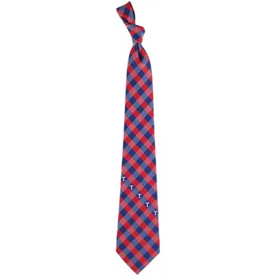 Texas Rangers Woven Checkered Tie