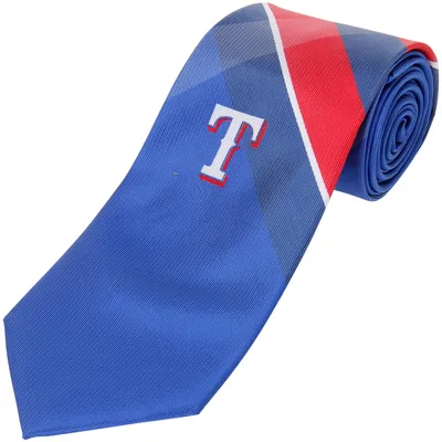 Texas Rangers Woven Poly Grid Tie