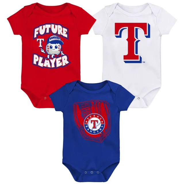 Texas Rangers Fanatics Branded Women's Team T-Shirt Combo Set - Royal/White