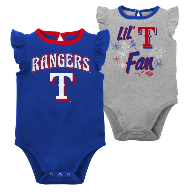 Chicago Cubs Infant Little Slugger Two-Pack Bodysuit Set - Royal